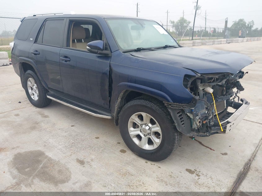 2018 Toyota 4runner VIN JTEZU5JR0J5191067 IAAI salvage auction — FRONT END, Original (Texas), sold $10,400 on 2026-07-31 (photo 1)