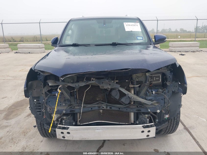 2018 Toyota 4runner VIN JTEZU5JR0J5191067 IAAI salvage auction — FRONT END, Original (Texas), sold $10,400 on 2026-07-31 (photo 6)
