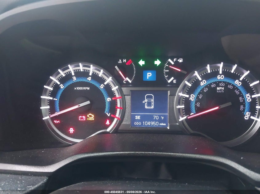 2018 Toyota 4runner VIN JTEZU5JR0J5191067 IAAI salvage auction — FRONT END, Original (Texas), sold $10,400 on 2026-07-31 (photo 7)