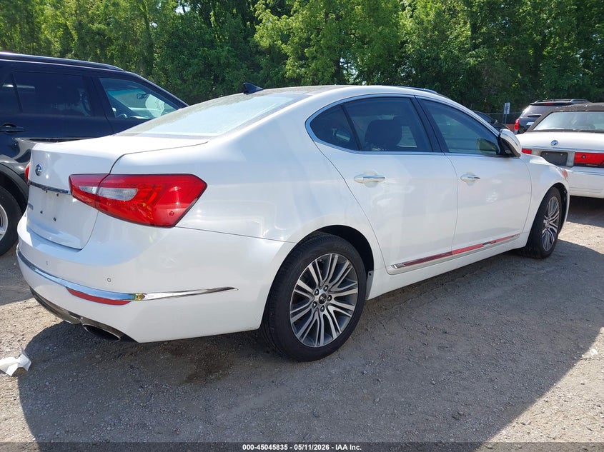 2014 Kia Cadenza VIN KNALN4D79E5151035 IAAI salvage auction — FRONT END, Salvage (Idaho), sold $1,650 on 2026-07-19 (photo 4)