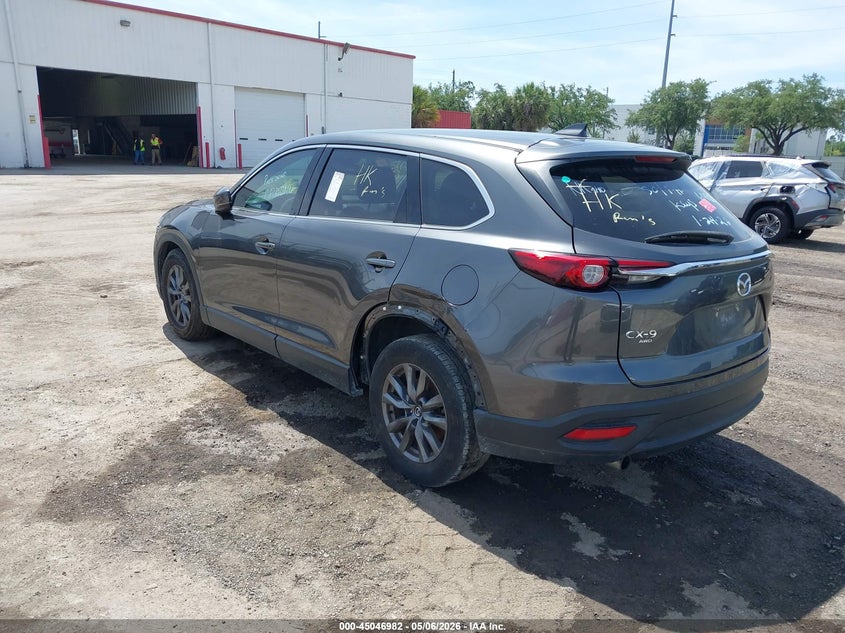2022 Mazda Cx-9 VIN JM3TCBCY7N0602538 IAAI salvage auction — ALL OVER, Rebuildable (Florida), sold $25 on 2026-07-29 (photo 3)
