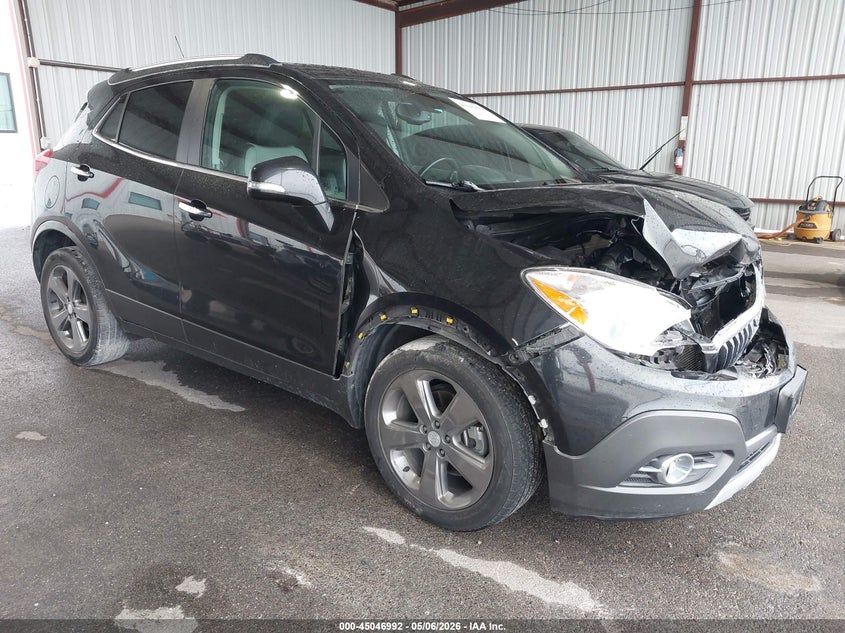 2014 Buick Encore VIN KL4CJBSB9EB709794 IAAI salvage auction — FRONT END, Salvage Title, sold $775 on 2026-07-09 (photo 1)