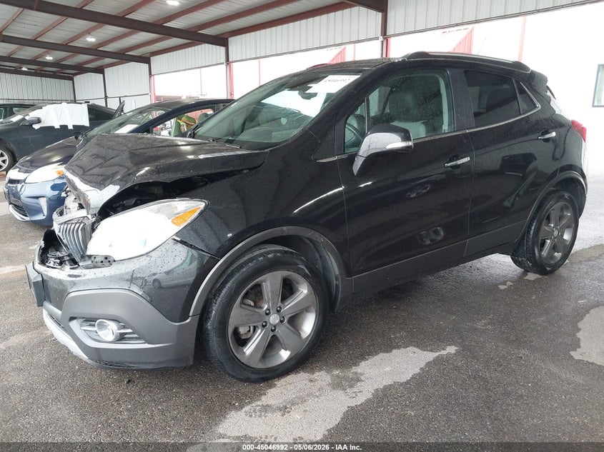2014 Buick Encore VIN KL4CJBSB9EB709794 IAAI salvage auction — FRONT END, Salvage Title, sold $775 on 2026-07-09 (photo 2)