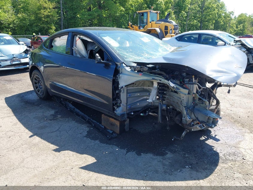 2026 Tesla Model 3 VIN 5YJ3E1EA2TF141812 IAAI salvage auction — FRONT END, Salvage - Greater Than 75% (Maryland), sold $3,150 on 2026-07-31 (photo 1)