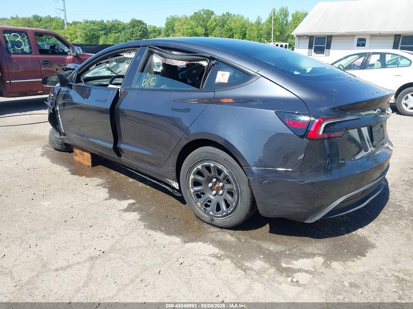 2026 Tesla Model 3 VIN 5YJ3E1EA2TF141812 IAAI salvage auction — FRONT END, Salvage - Greater Than 75% (Maryland), sold $3,150 on 2026-07-31 (photo 3)