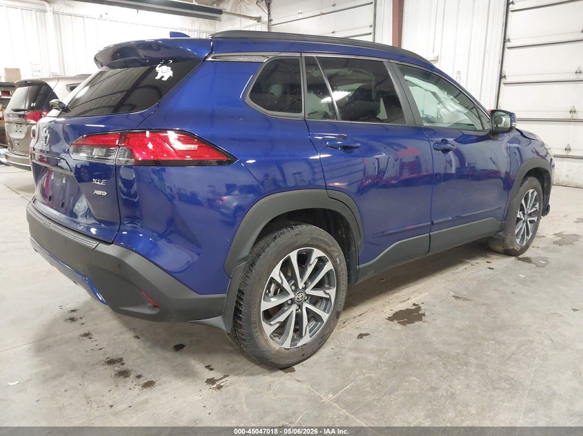 2024 Toyota Corolla cross VIN 7MUDAABG0RV114336 IAAI salvage auction — LEFT FRONT, Salvage (Iowa), sold $6,550 on 2026-07-07 (photo 4)