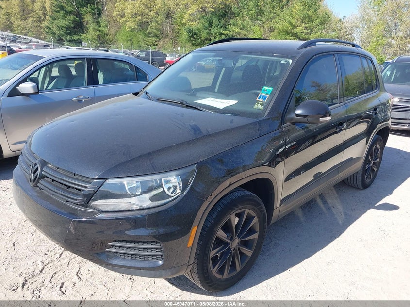 2017 Volkswagen Tiguan VIN WVGBV7AX6HK051710 IAAI salvage auction — HAIL, Junk Bill Of Sale Mv2459 (Wisconsin), sold $1,125 on 2026-07-22 (photo 2)