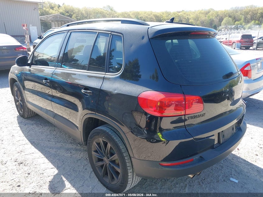 2017 Volkswagen Tiguan VIN WVGBV7AX6HK051710 IAAI salvage auction — HAIL, Junk Bill Of Sale Mv2459 (Wisconsin), sold $1,125 on 2026-07-22 (photo 3)