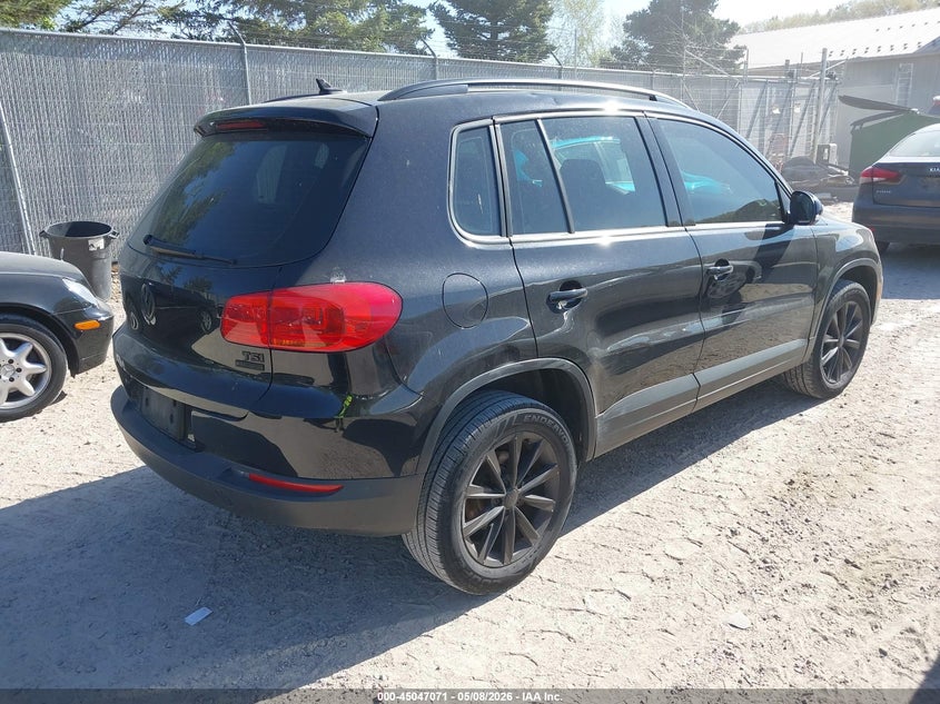 2017 Volkswagen Tiguan VIN WVGBV7AX6HK051710 IAAI salvage auction — HAIL, Junk Bill Of Sale Mv2459 (Wisconsin), sold $1,125 on 2026-07-22 (photo 4)