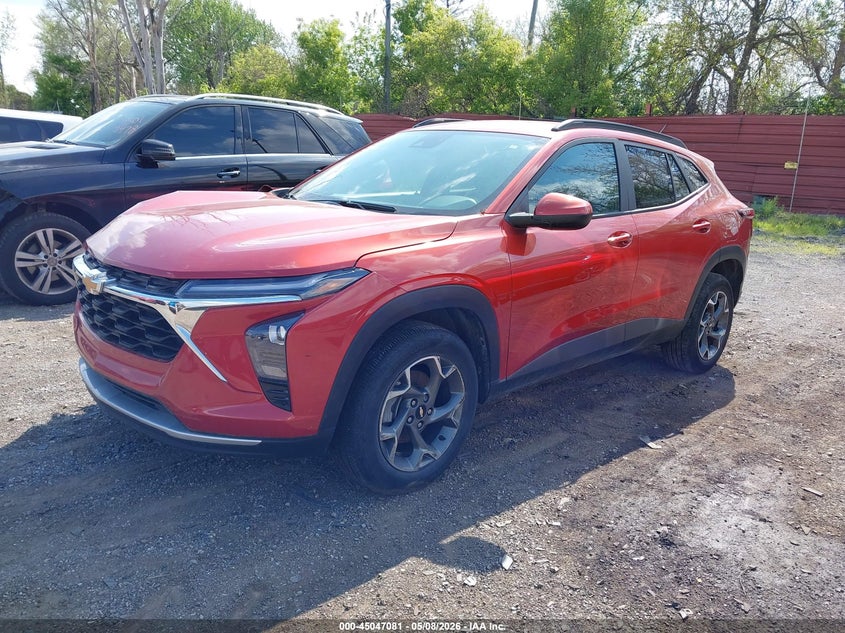 2024 Chevrolet Trax VIN KL77LHE22RC107395 IAAI salvage auction — FRONT END, Clear (Michigan), sold $6,900 on 2026-08-02 (photo 2)