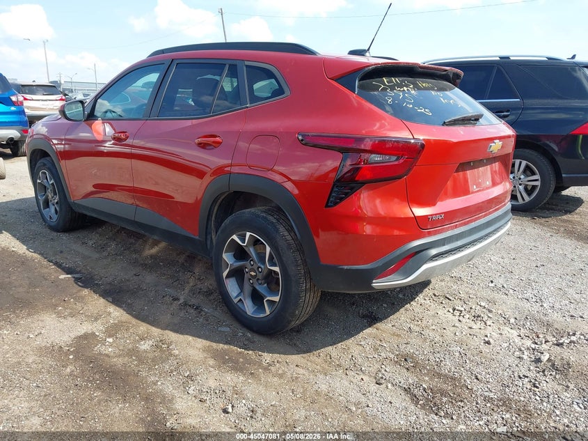 2024 Chevrolet Trax VIN KL77LHE22RC107395 IAAI salvage auction — FRONT END, Clear (Michigan), sold $6,900 on 2026-08-02 (photo 3)
