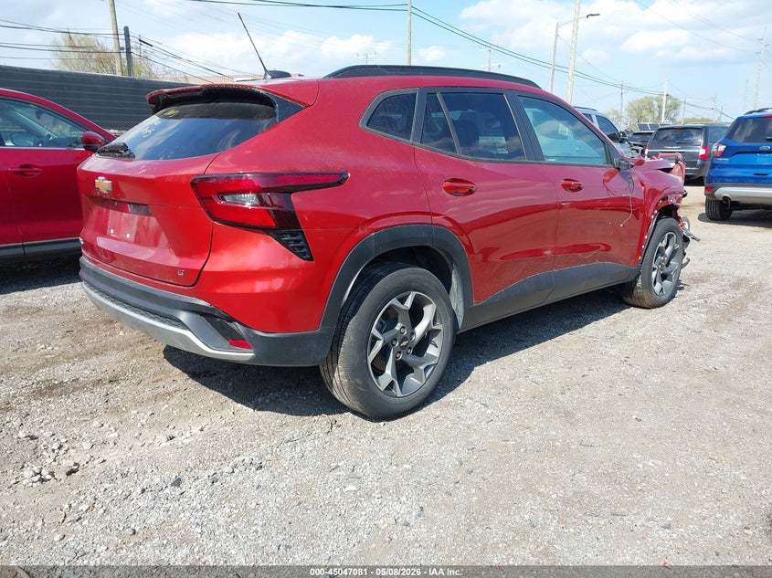 2024 Chevrolet Trax VIN KL77LHE22RC107395 IAAI salvage auction — FRONT END, Clear (Michigan), sold $6,900 on 2026-08-02 (photo 4)