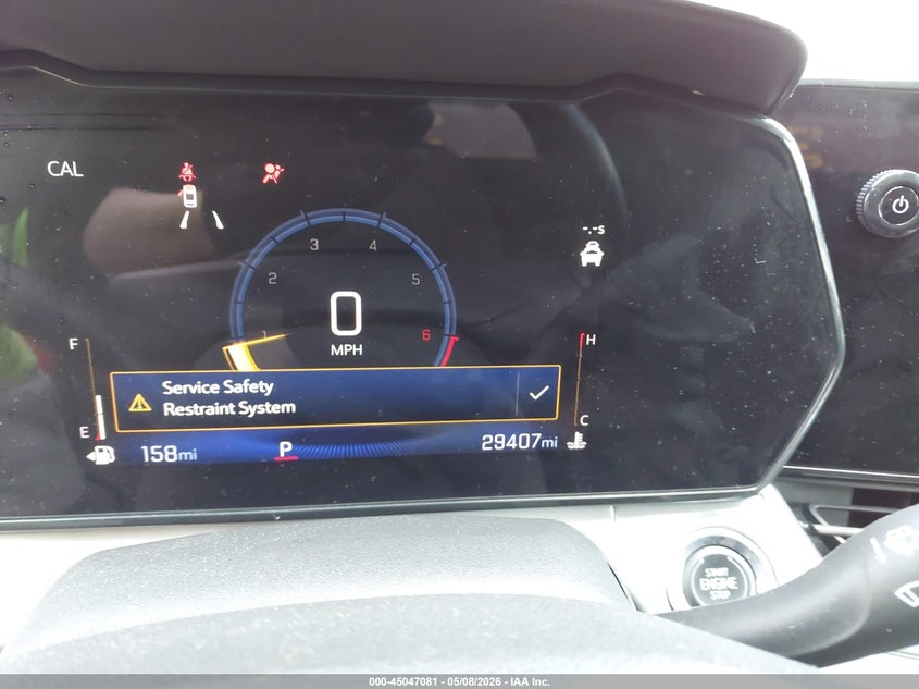 2024 Chevrolet Trax VIN KL77LHE22RC107395 IAAI salvage auction — FRONT END, Clear (Michigan), sold $6,900 on 2026-08-02 (photo 7)