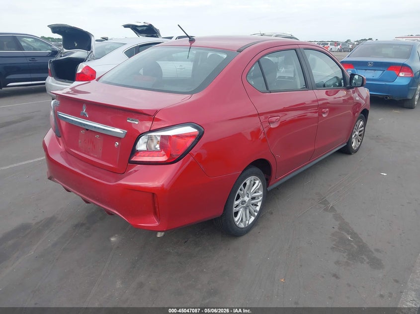 2023 Mitsubishi Mirage VIN ML32FUFJ5PHF02003 IAAI salvage auction — FRONT END, Salvage (Idaho), sold $425 on 2026-07-22 (photo 4)