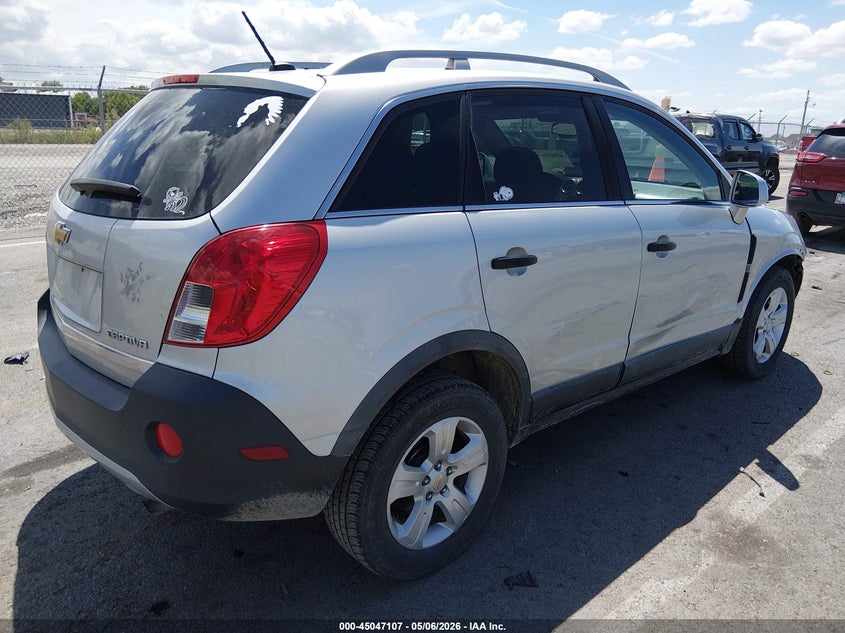 2013 Chevrolet Captiva sport VIN 3GNAL2EK0DS533893 IAAI salvage auction — RIGHT SIDE, Salvage (Illinois), sold $800 on 2026-07-07 (photo 4)