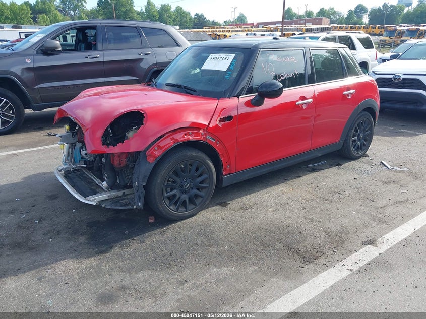 2019 Mini Hard top VIN WMWXU1C53K2J03224 IAAI salvage auction — FRONT END, Salvage (North Carolina), sold $1,100 on 2026-07-16 (photo 2)