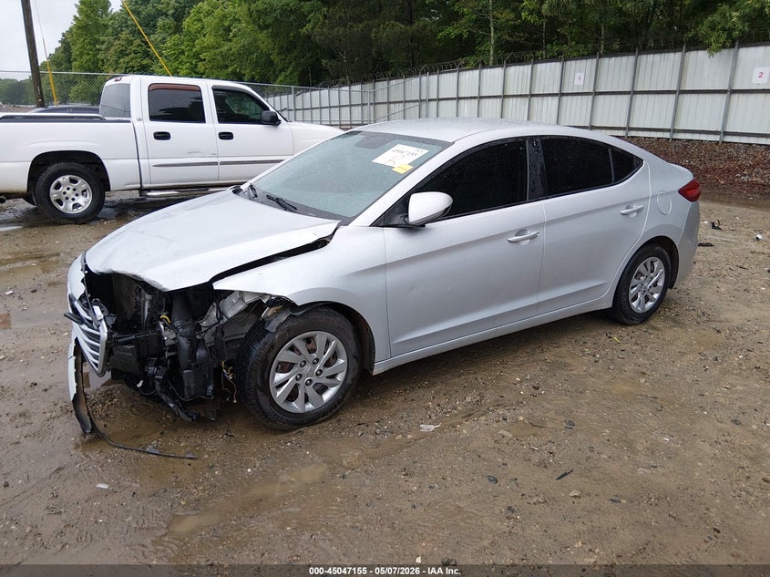 2018 Hyundai Elantra VIN KMHD74LF0JU523853 IAAI salvage auction — FRONT END, Salvage (Georgia), sold $1,400 on 2026-07-23 (photo 2)
