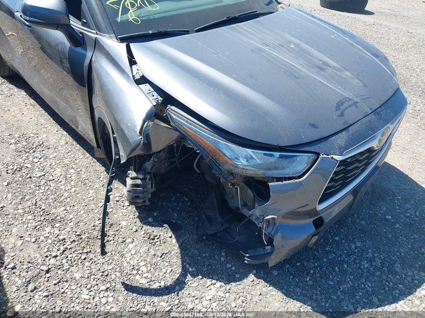 2020 Toyota Highlander VIN 5TDCZRBH8LS514531 IAAI salvage auction — FRONT END, Salvage Title, sold $7,600 on 2026-07-28 (photo 6)