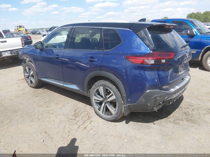 2023 Nissan Rogue VIN JN8BT3CA2PW418531 IAAI salvage auction — FRONT END, Salvage (Arkansas), sold $3,400 on 2026-07-15 (photo 3)