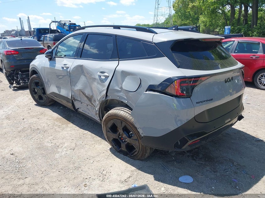 2026 Kia Sportage VIN KNDPVDDGXT7271626 IAAI salvage auction — LEFT & RIGHT, Salvage Title, sold $10,200 on 2026-07-29 (photo 3)
