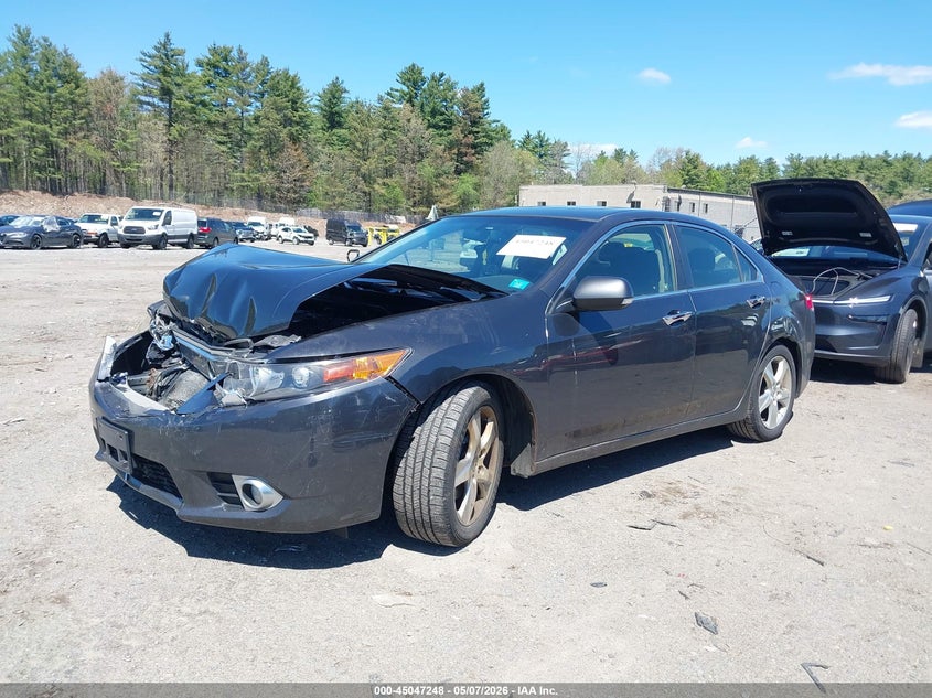 2013 Acura Tsx VIN JH4CU2F44DC004031 IAAI salvage auction — FRONT END, Salvage (Massachusetts), sold $425 on 2026-07-31 (photo 2)