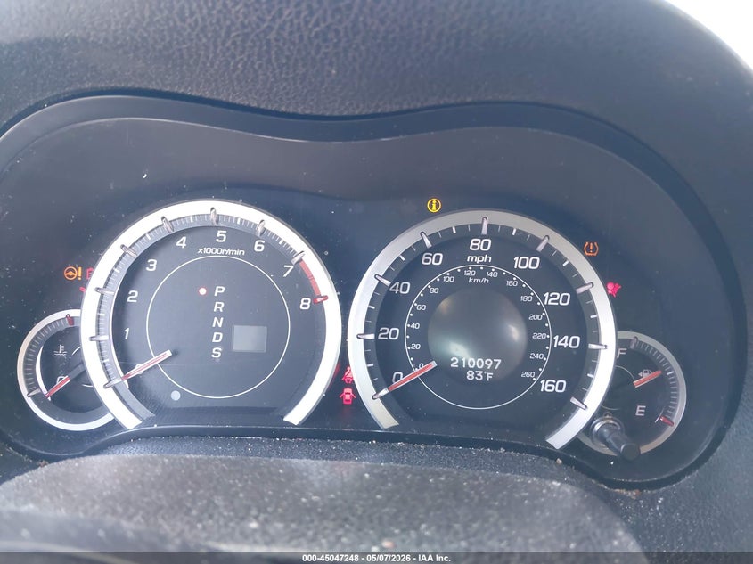 2013 Acura Tsx VIN JH4CU2F44DC004031 IAAI salvage auction — FRONT END, Salvage (Massachusetts), sold $425 on 2026-07-31 (photo 7)