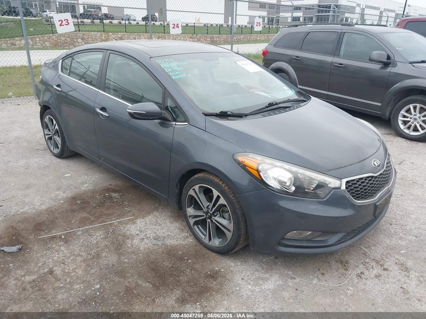 2016 Kia Forte VIN KNAFZ4A85G5447672 IAAI salvage auction — REAR END, Original (Texas), sold $2,350 on 2026-07-09 (photo 1)