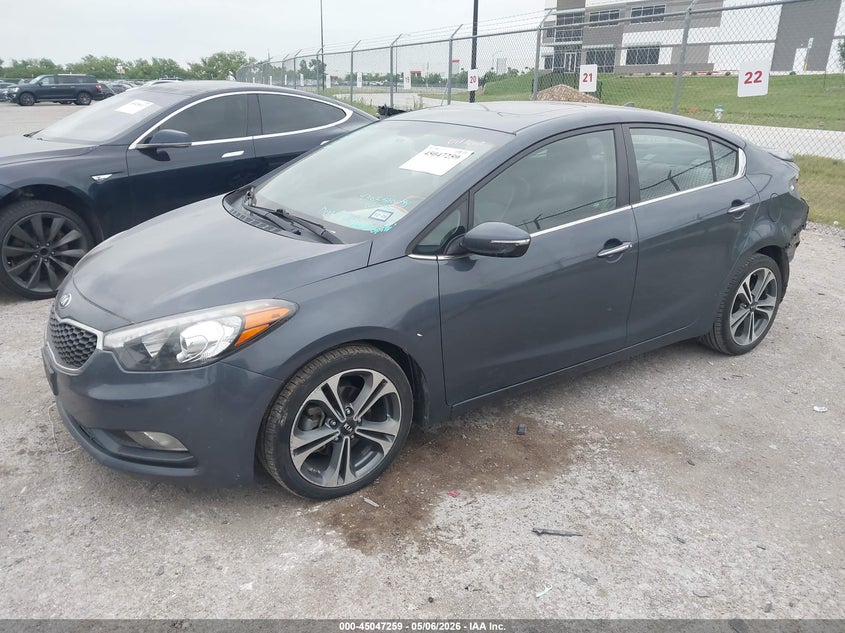 2016 Kia Forte VIN KNAFZ4A85G5447672 IAAI salvage auction — REAR END, Original (Texas), sold $2,350 on 2026-07-09 (photo 2)