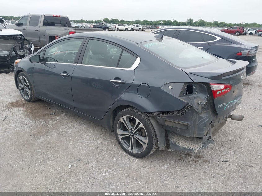 2016 Kia Forte VIN KNAFZ4A85G5447672 IAAI salvage auction — REAR END, Original (Texas), sold $2,350 on 2026-07-09 (photo 3)