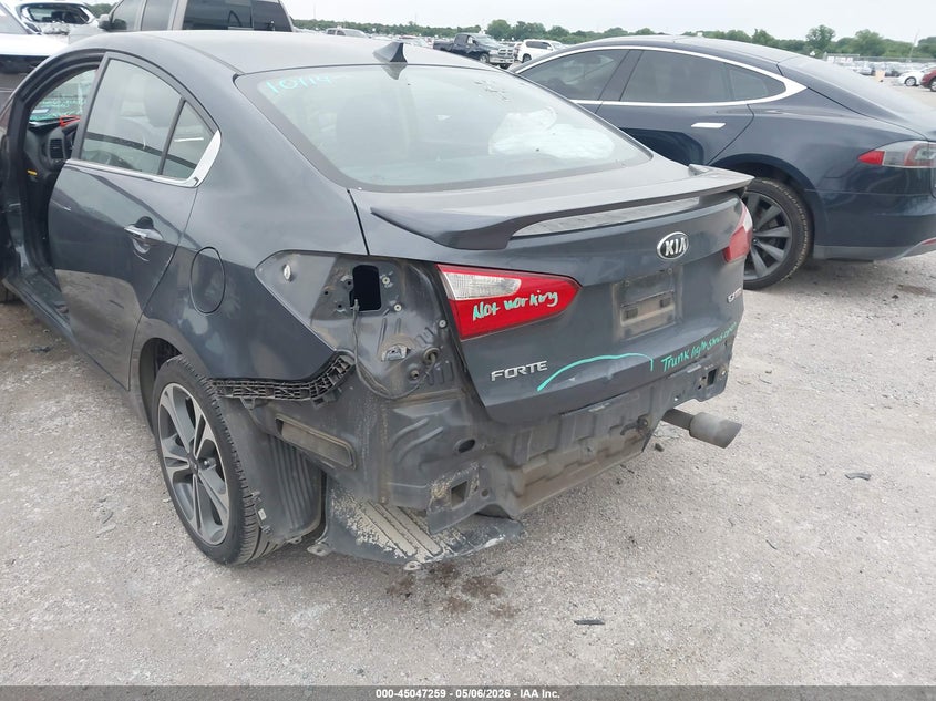 2016 Kia Forte VIN KNAFZ4A85G5447672 IAAI salvage auction — REAR END, Original (Texas), sold $2,350 on 2026-07-09 (photo 6)