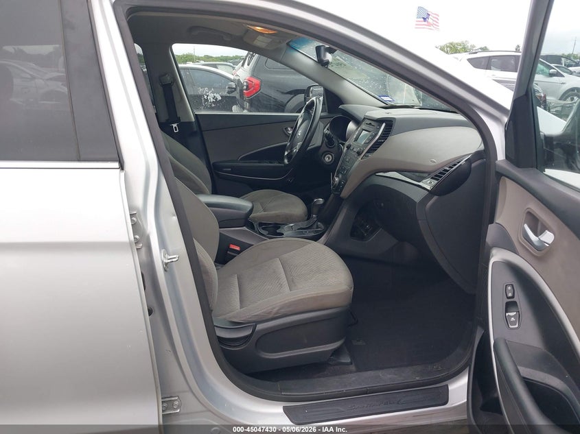 2016 Hyundai Santa fe VIN KM8SM4HF4GU143593 IAAI salvage auction — LEFT REAR, Salvage (Texas), sold $1,425 on 2026-07-14 (photo 5)