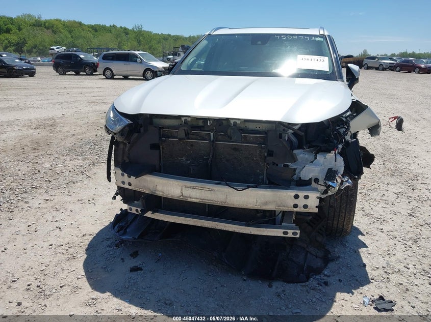 2023 Toyota Highlander VIN 5TDKDRBH3PS015846 IAAI salvage auction — FRONT END, Salvage (Ohio), sold $17,600 on 2026-07-29 (photo 6)