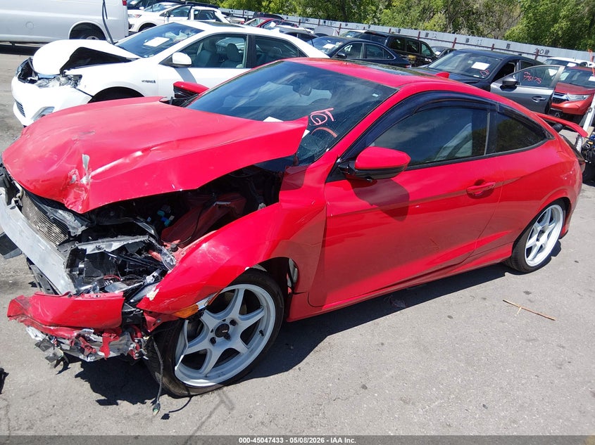 2018 Honda Civic VIN 2HGFC3A59JH753196 IAAI salvage auction — FRONT END, Salvage (Utah), sold $3,475 on 2026-07-09 (photo 2)