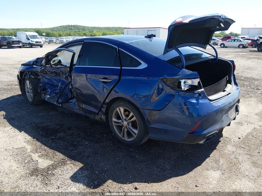 2019 Hyundai Sonata VIN 5NPE34AF2KH781360 IAAI salvage auction — SIDE, Salvage (Oklahoma), sold $550 on 2026-08-03 (photo 3)