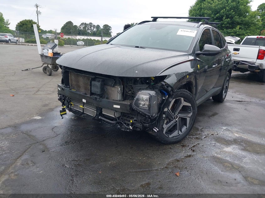 2024 Hyundai Tucson VIN KM8JCCD17RU185519 IAAI salvage auction — FRONT END, Salvage (North Carolina), sold $9,000 on 2026-07-16 (photo 2)