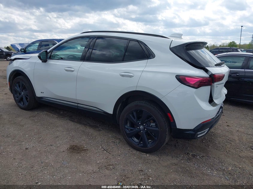 2025 Buick Envision VIN LRBFZLE42SD005658 IAAI salvage auction — REAR END, Salvage Title, sold $7,800 on 2026-07-23 (photo 3)