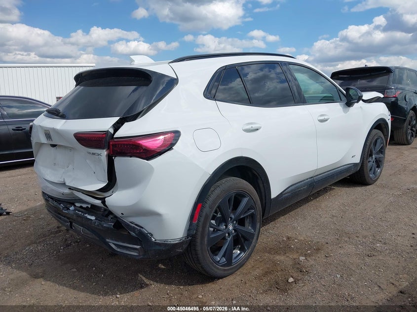 2025 Buick Envision VIN LRBFZLE42SD005658 IAAI salvage auction — REAR END, Salvage Title, sold $7,800 on 2026-07-23 (photo 4)