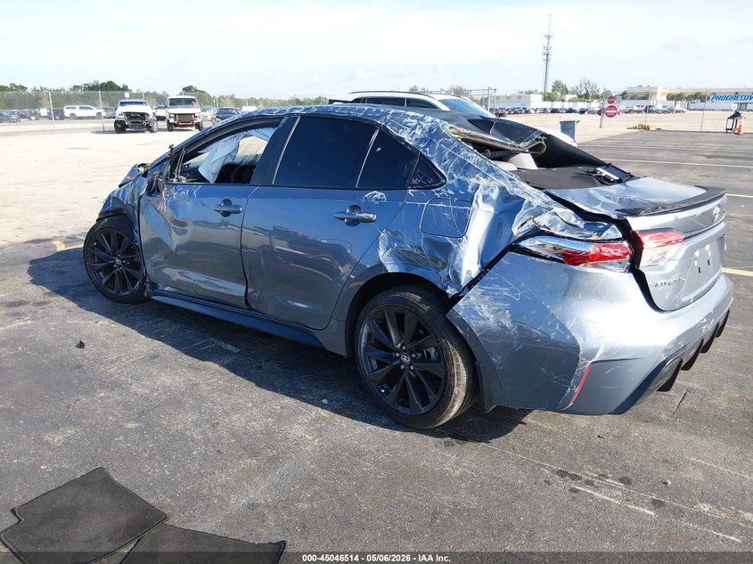 2024 Toyota Corolla VIN 5YFS4MCE1RP210864 IAAI salvage auction — ALL OVER, Certificate Of Destruction (Florida), sold $1,425 on 2026-07-23 (photo 3)