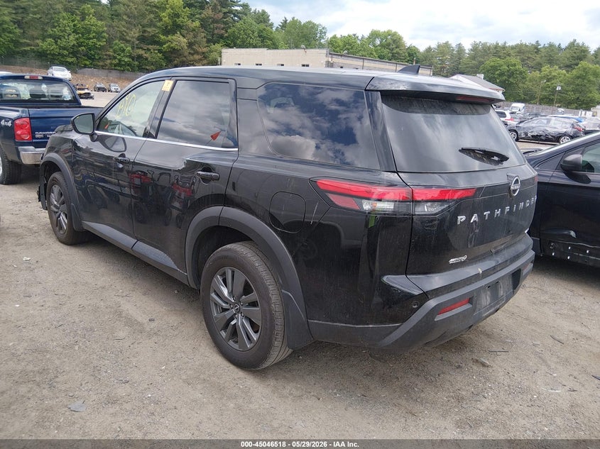 2024 Nissan Pathfinder VIN 5N1DR3AC3RC285625 IAAI salvage auction — BIO HAZARD, Salvage Title, sold $8,900 on 2026-08-21 (photo 3)