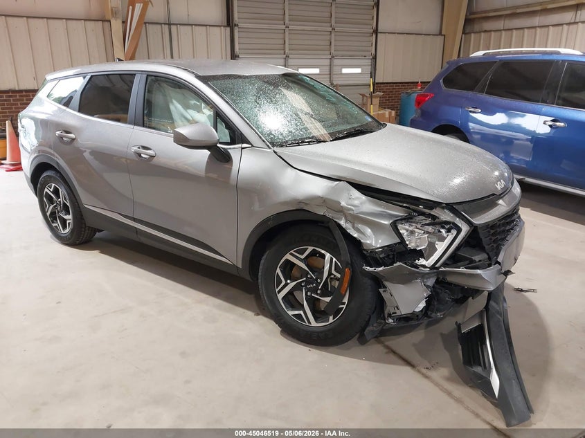 2023 Kia Sportage VIN KNDPU3AF4P7154607 IAAI salvage auction — RIGHT FRONT, Salvage (North Carolina), sold $6,050 on 2026-07-09 (photo 1)