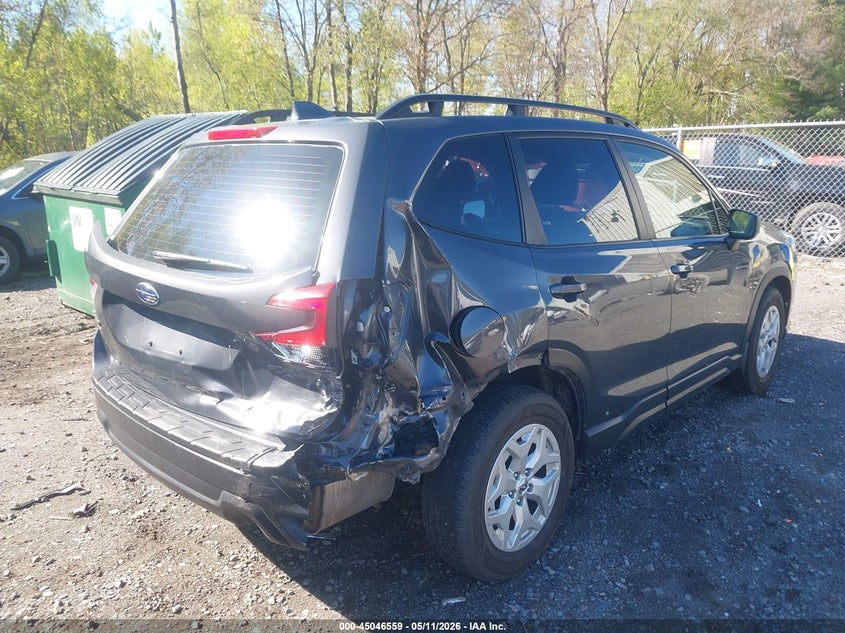 2023 Subaru Forester VIN JF2SKACC2PH433492 IAAI salvage auction — RIGHT REAR, Mv-907A (New York), sold $5,325 on 2026-07-07 (photo 4)