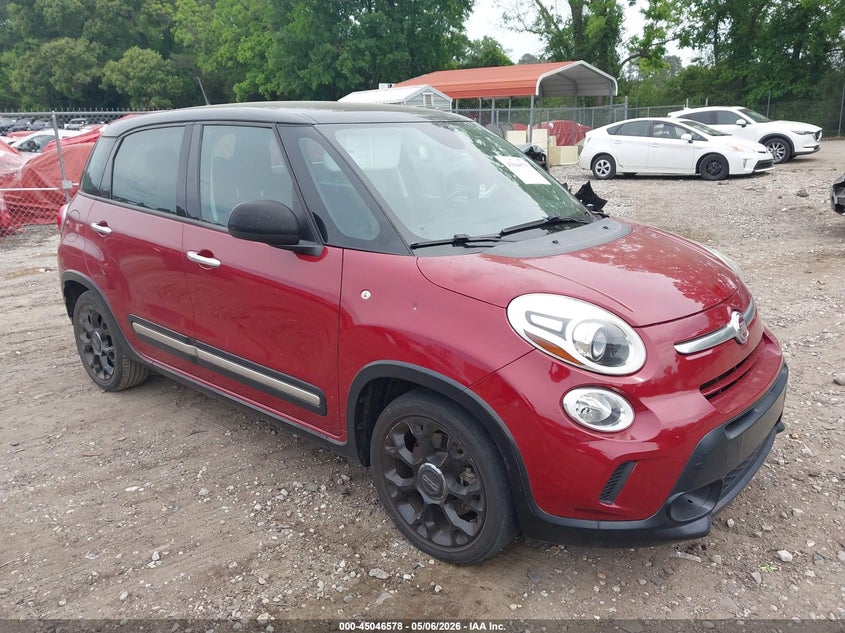 2016 Fiat 500l VIN ZFBCFADH3GZ037392 IAAI salvage auction — REAR END, Salvage (Georgia), sold $350 on 2026-07-24 (photo 1)