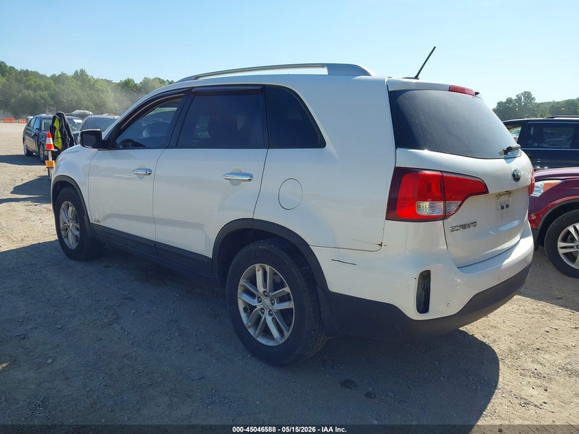 2015 Kia Sorento VIN 5XYKTDA60FG635992 IAAI salvage auction — FRONT END, Salvage (Tennessee), sold $1,350 on 2026-07-15 (photo 3)