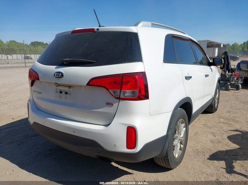 2015 Kia Sorento VIN 5XYKTDA60FG635992 IAAI salvage auction — FRONT END, Salvage (Tennessee), sold $1,350 on 2026-07-15 (photo 4)
