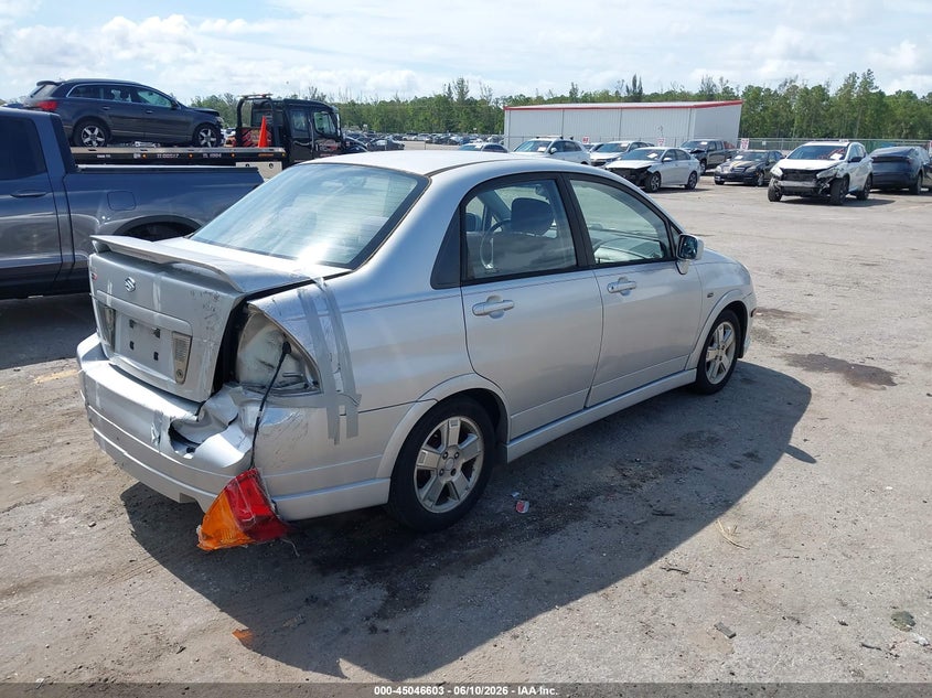 2002 Suzuki Aerio VIN JS2RA41S525108637 IAAI salvage auction — REAR END, Rebuildable (Florida), sold $225 on 2026-07-20 (photo 4)