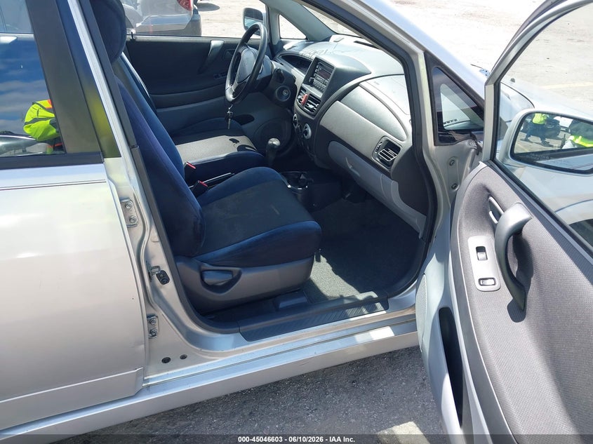 2002 Suzuki Aerio VIN JS2RA41S525108637 IAAI salvage auction — REAR END, Rebuildable (Florida), sold $225 on 2026-07-20 (photo 5)