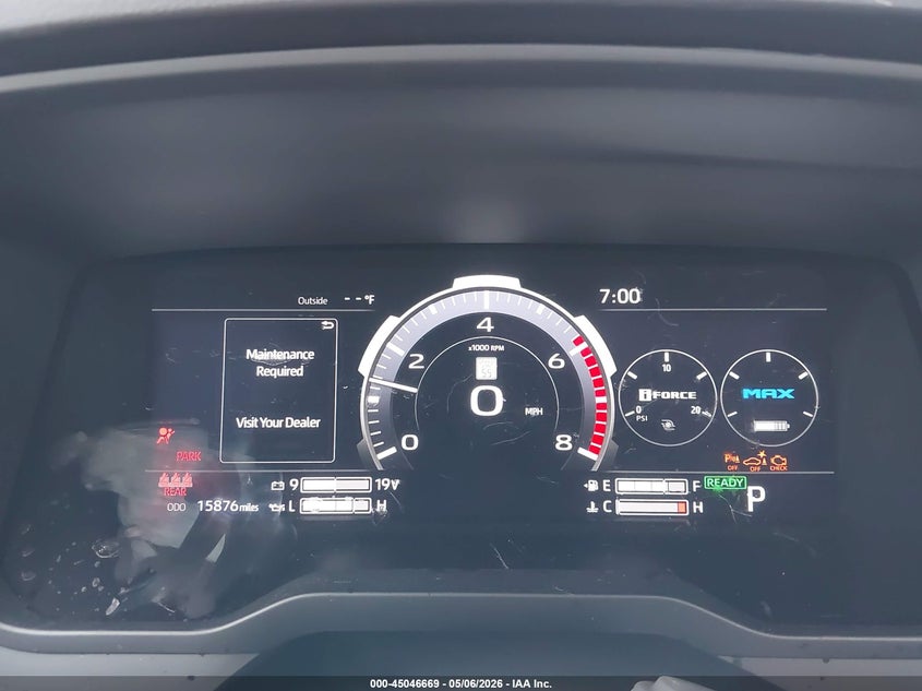 2025 Toyota Tundra VIN 5TFPC5DB2SX113599 IAAI salvage auction — FRONT END, Original (Texas), sold $27,500 on 2026-07-23 (photo 7)