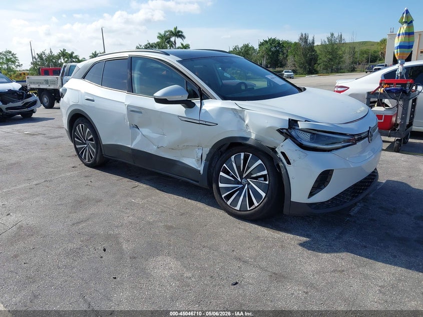 2024 Volkswagen Id.4 VIN 1V25MPE84RC007805 IAAI salvage auction — RIGHT SIDE, Rebuildable (Florida), sold $8,650 on 2026-07-09 (photo 1)