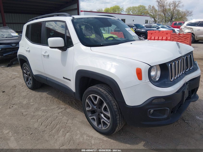 2015 Jeep Renegade VIN ZACCJBBT5FPB29660 IAAI salvage auction — FRONT END, Salvage Title, sold $1,300 on 2026-08-15 (photo 1)