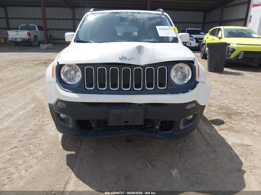 2015 Jeep Renegade VIN ZACCJBBT5FPB29660 IAAI salvage auction — FRONT END, Salvage Title, sold $1,300 on 2026-08-15 (photo 6)